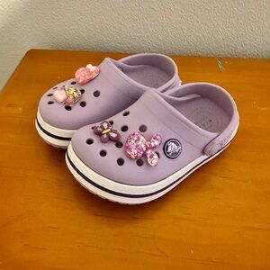Toddler 9c crocs light purple